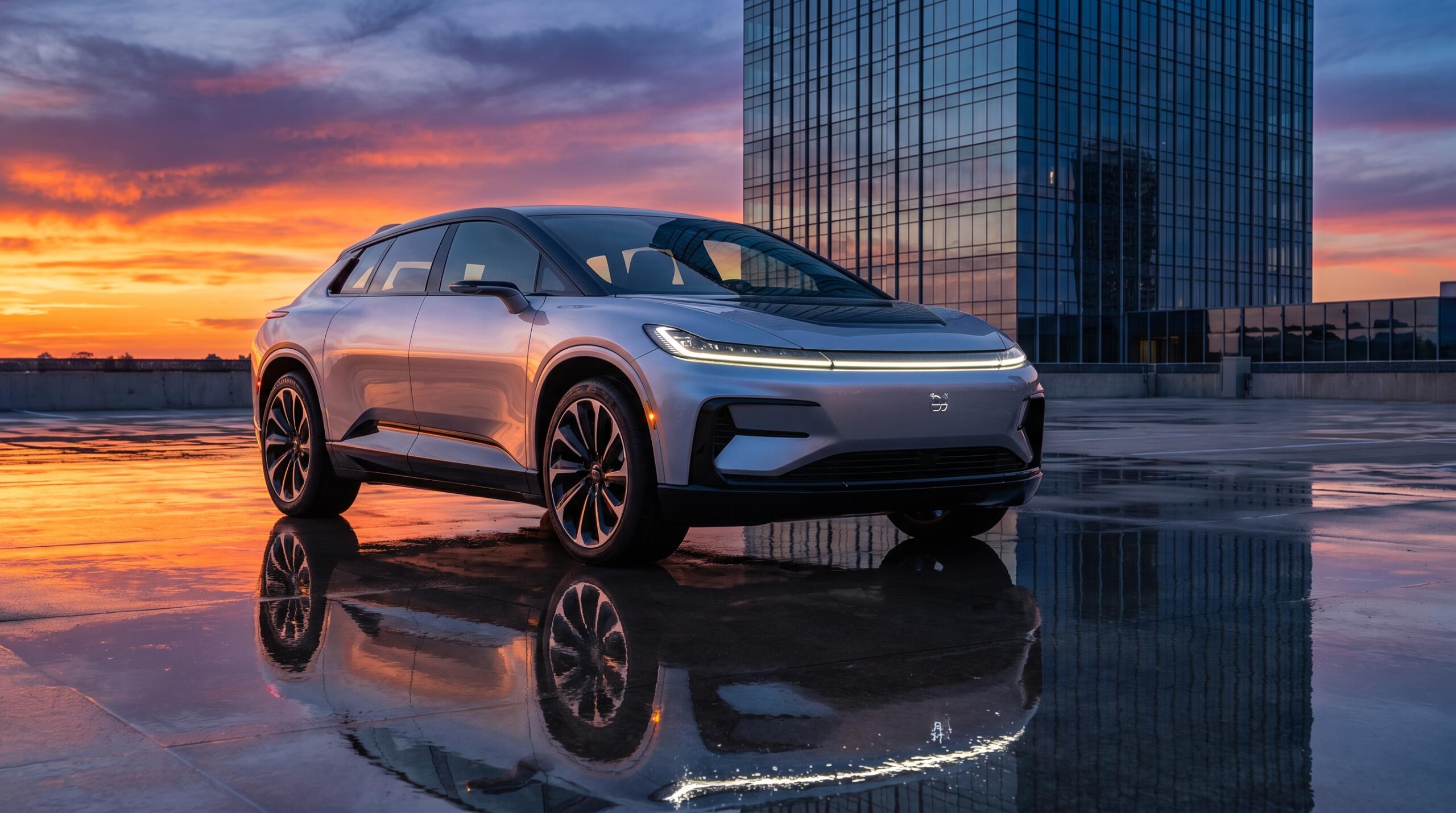 Electric Hyper SUV Wallpaper