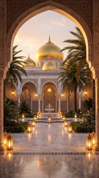 Arabian Palace Wallpaper