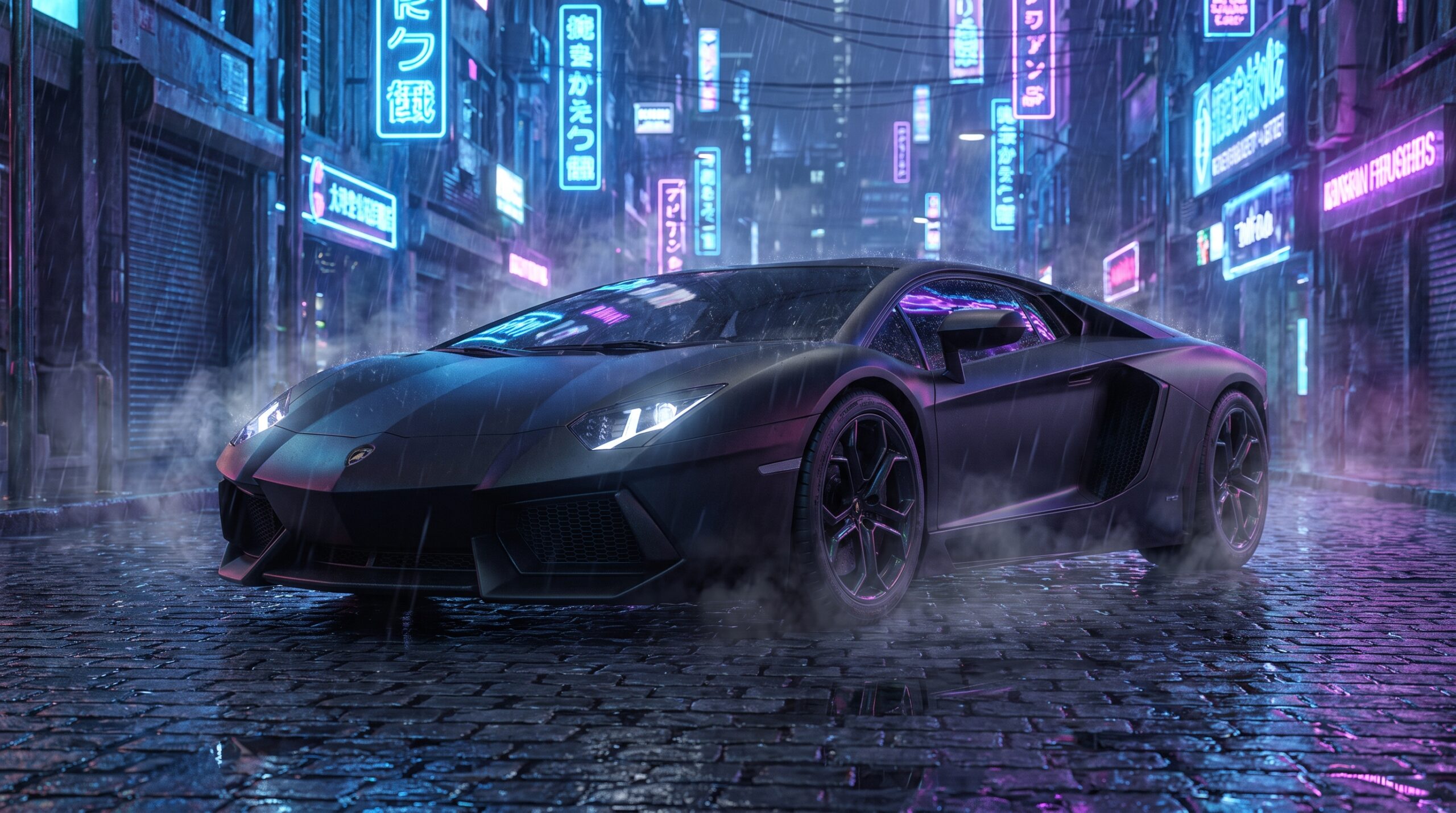 Midnight Hypercar Wallpaper
