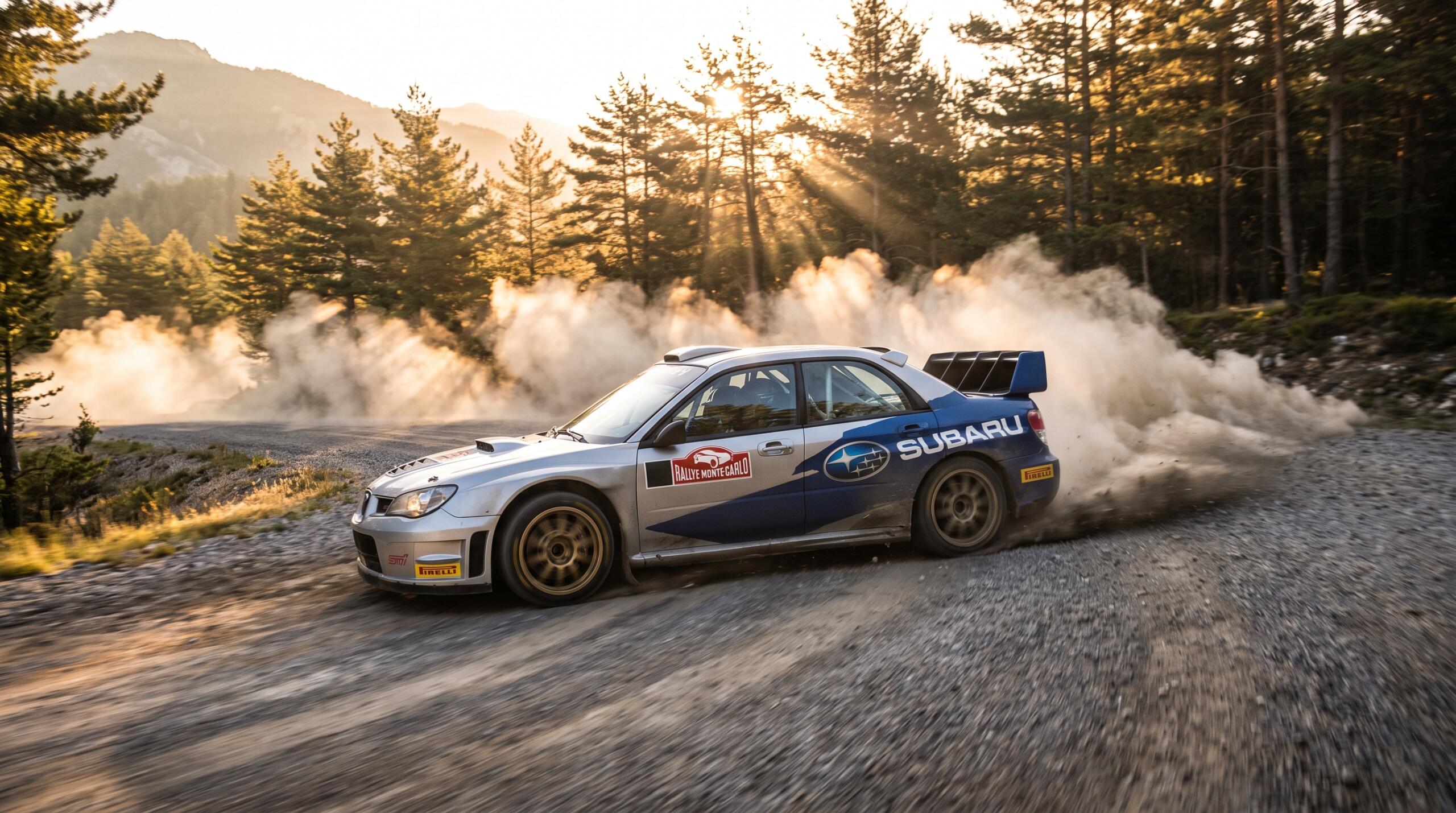 Mountain Rally Car Wallpaper