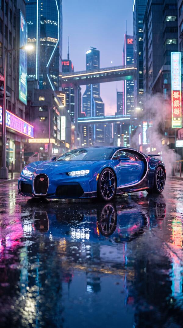 Sapphire Supercar Wallpaper