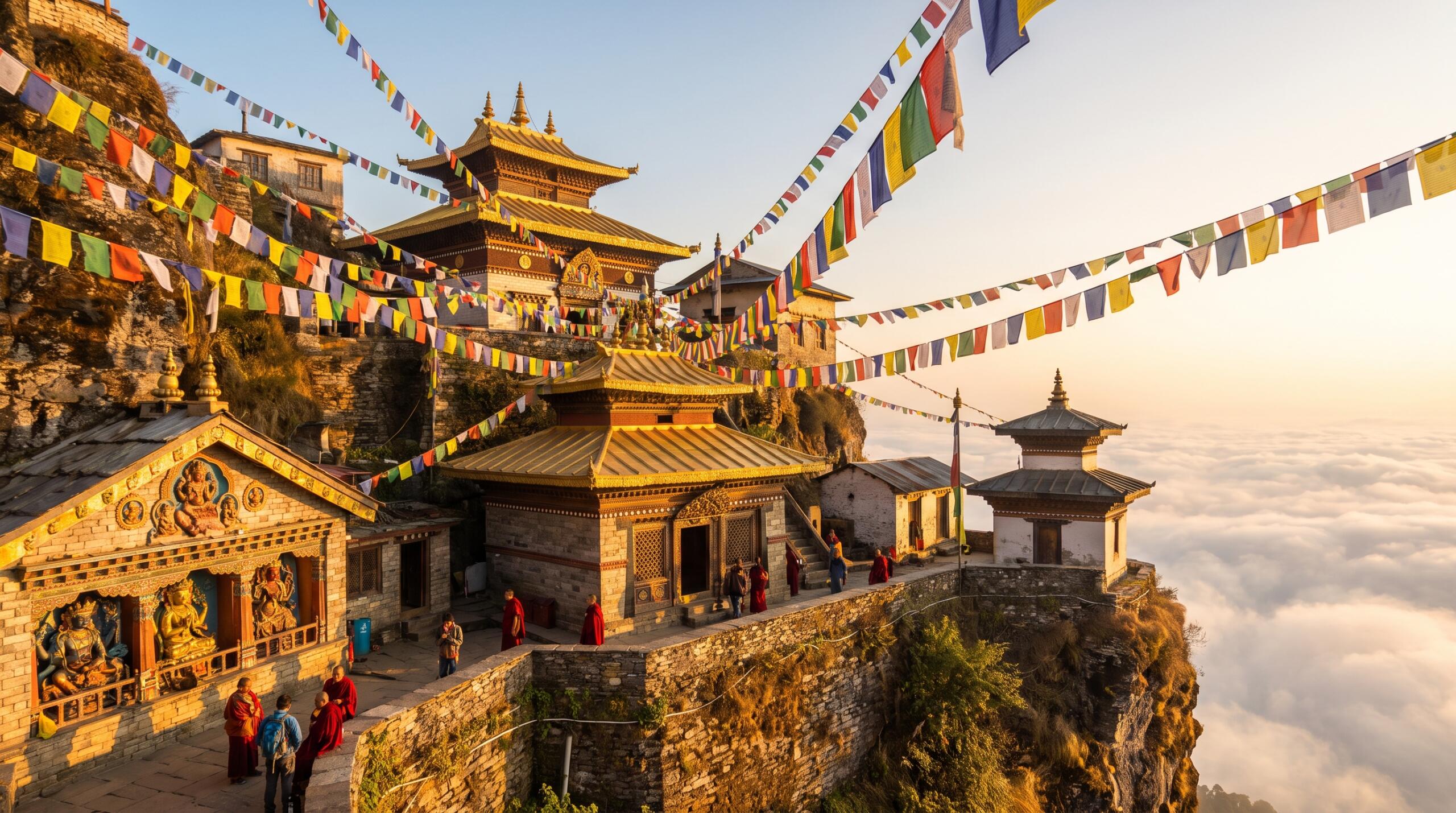 Himalayan Monastery Wallpaper