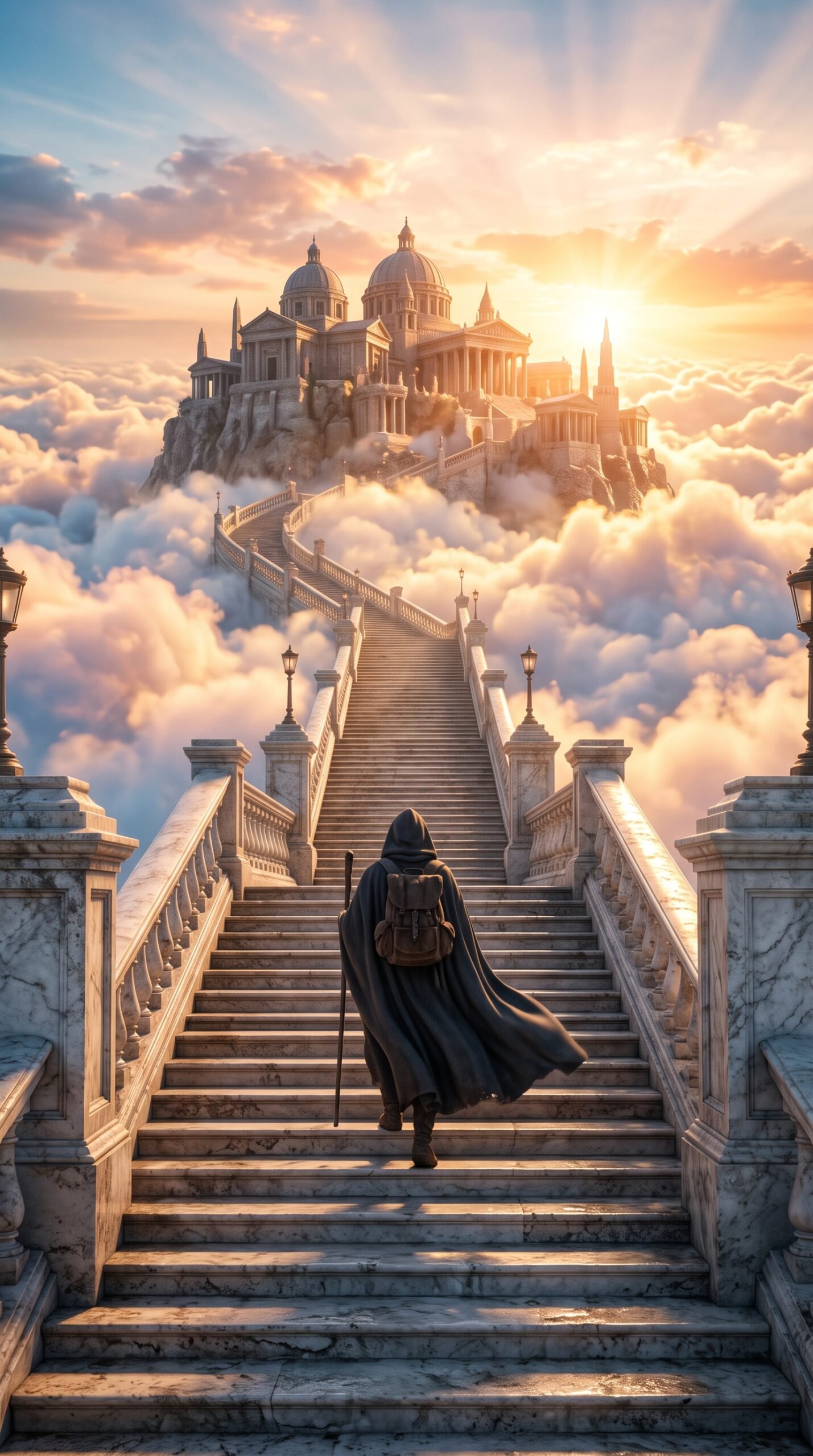 Celestial Stairway Wallpaper