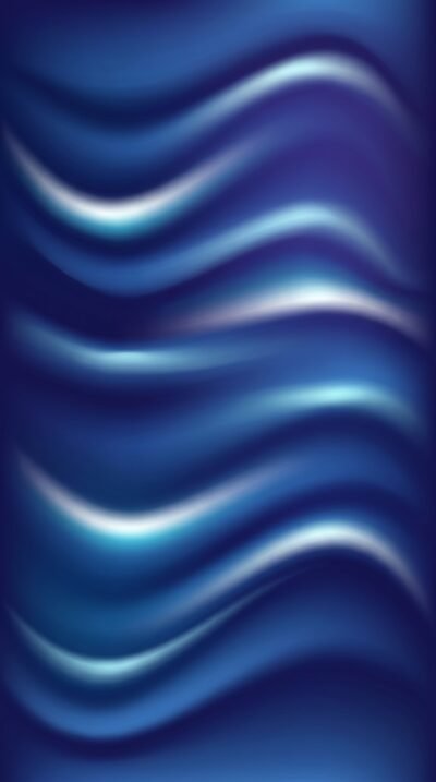Cobalt Wave Wallpaper
