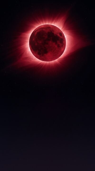 Crimson Eclipse Wallpaper