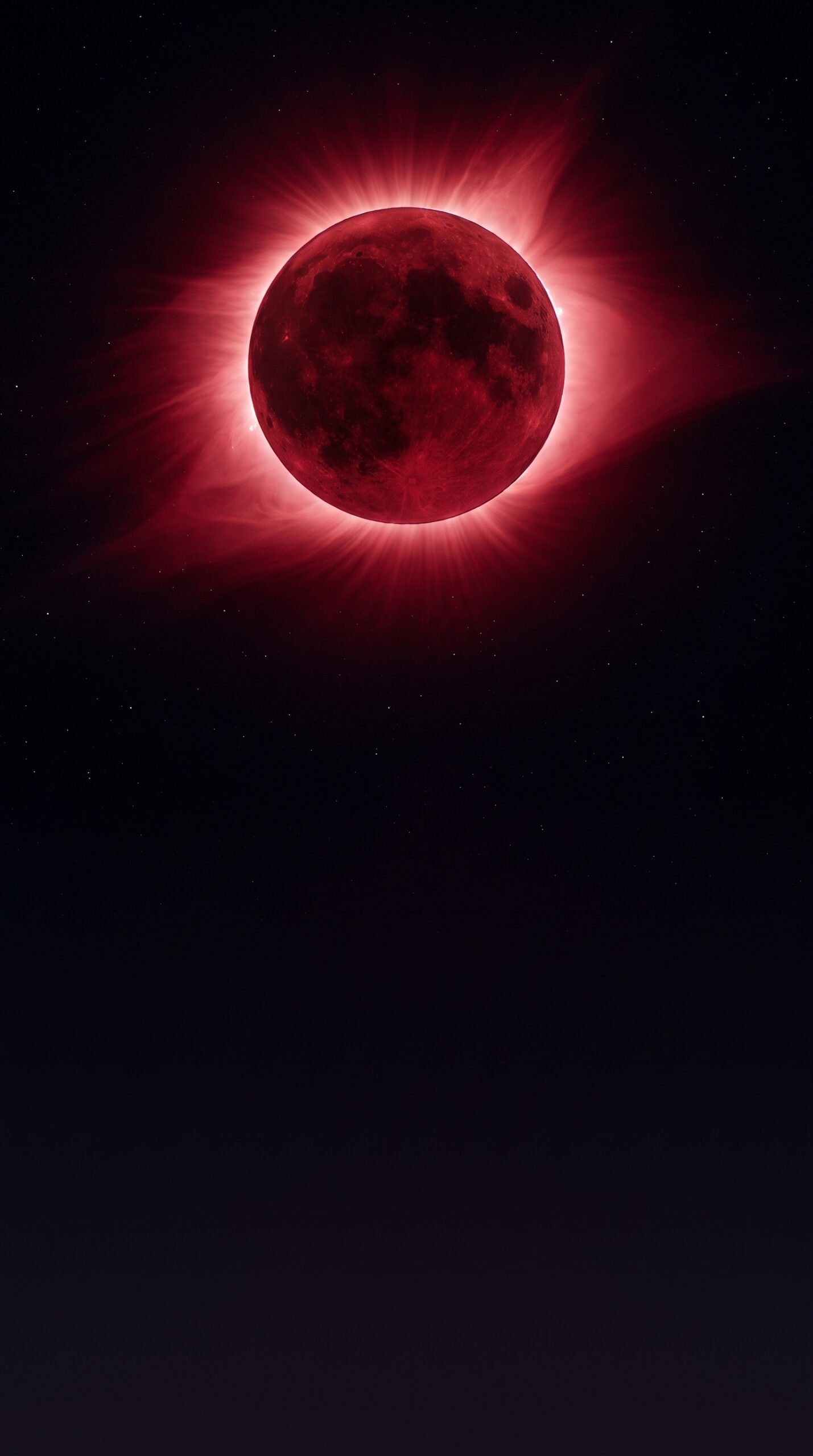 Crimson Eclipse Wallpaper
