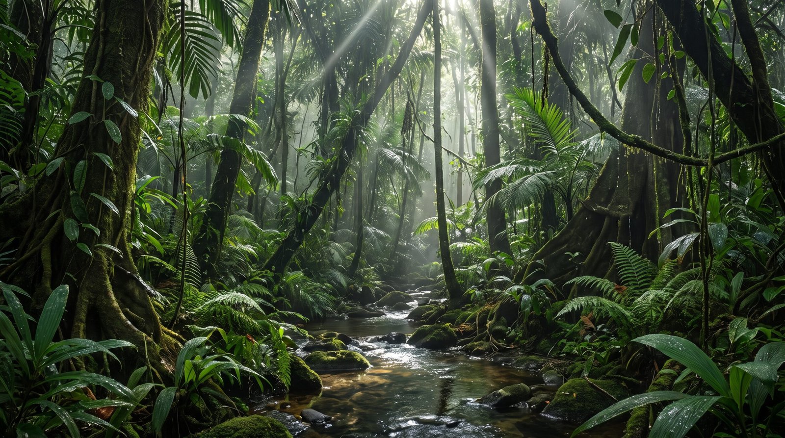 Emerald Canopy Wallpaper
