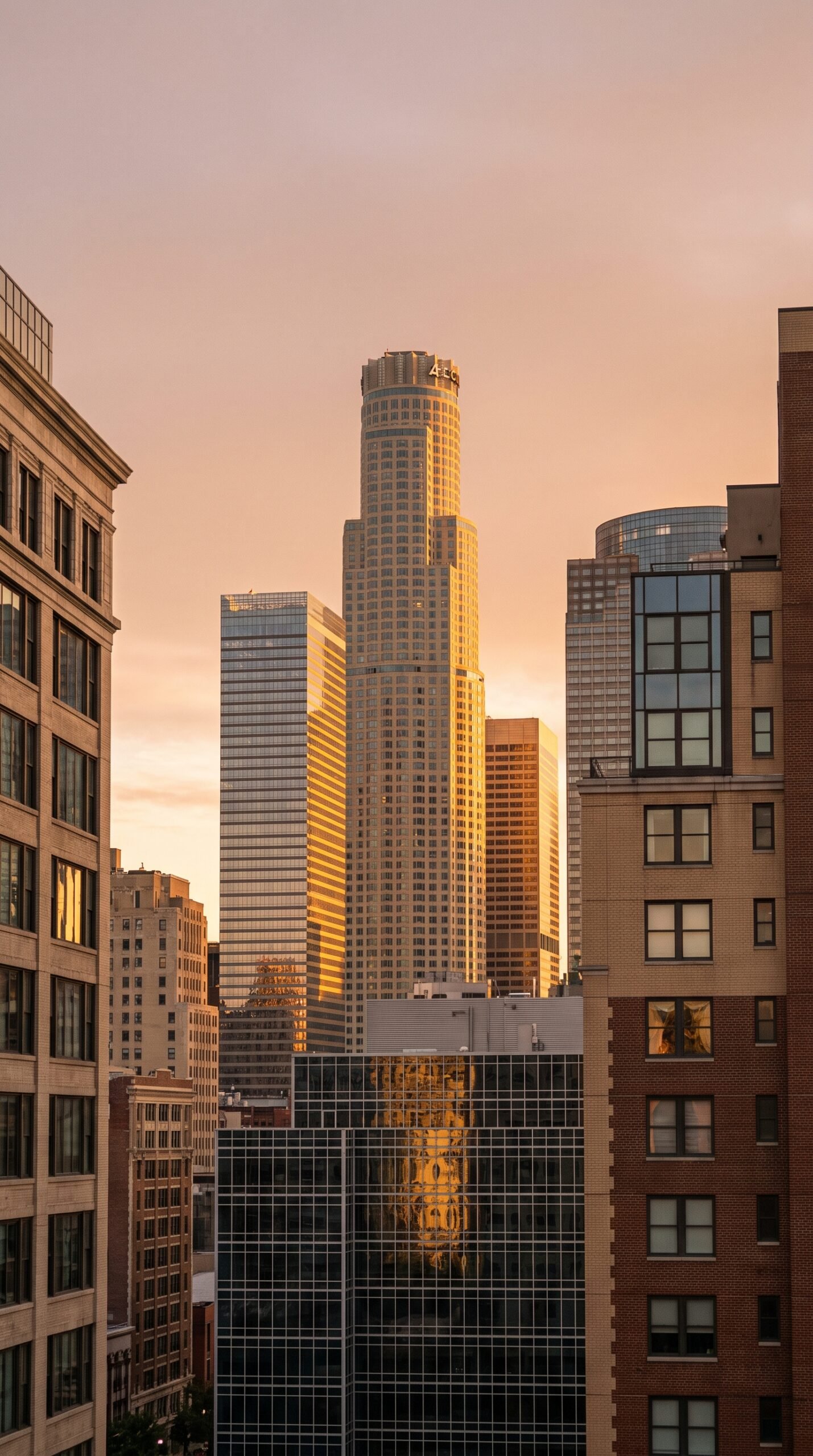 Golden Hour Skyline Wallpaper