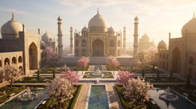 Imperial Garden Palace Wallpaper