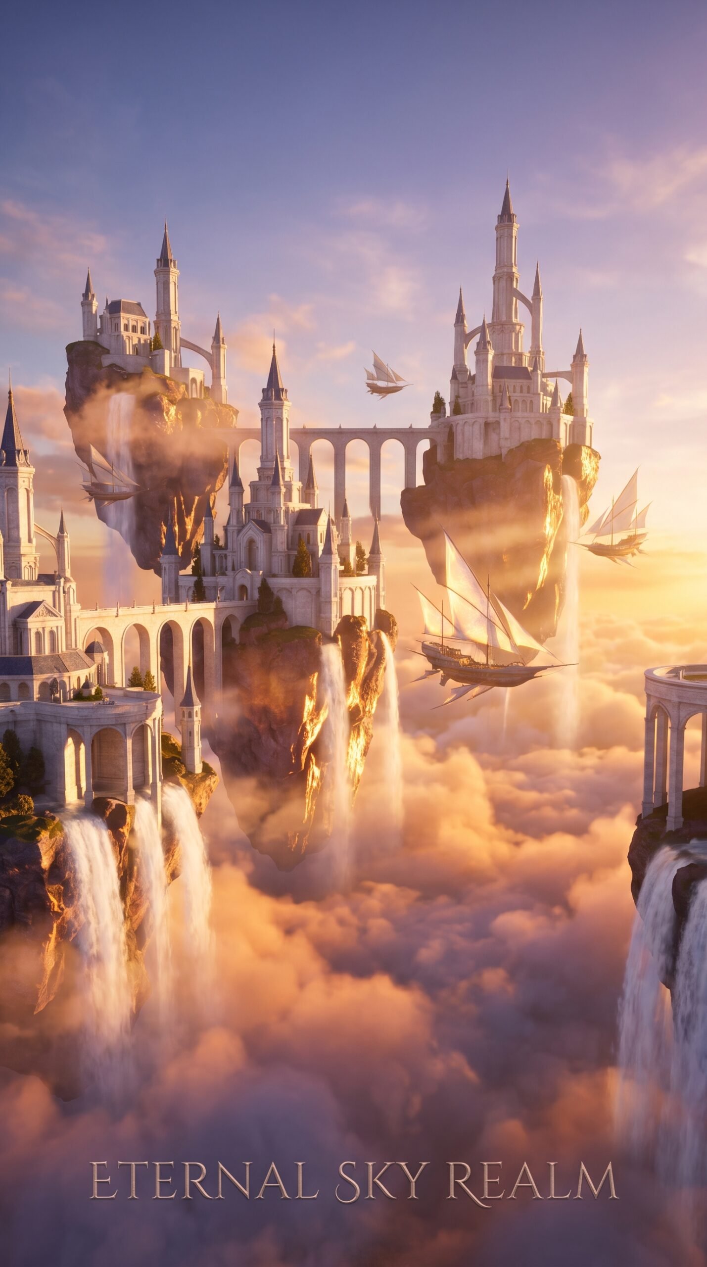 Kingdom In The Clouds Wallpaper