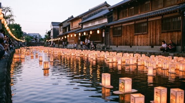 Lantern Procession Wallpaper