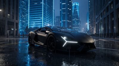 Midnight Hypercar Wallpaper