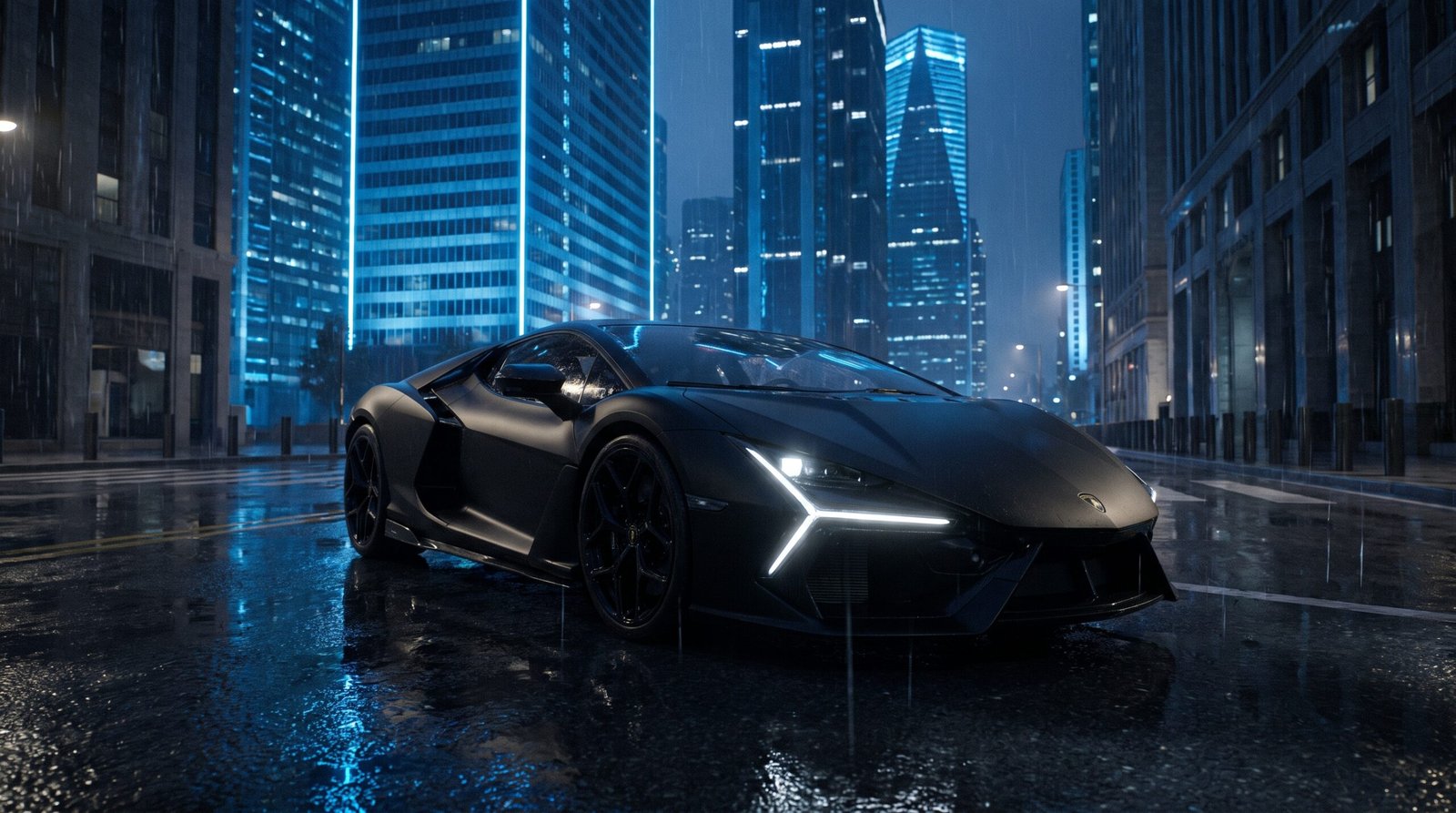 Midnight Hypercar Wallpaper