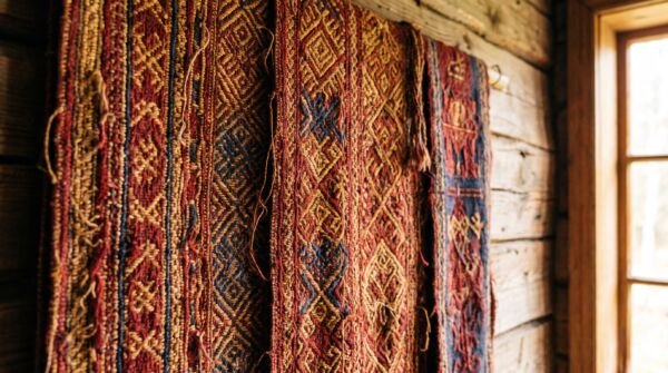 Woven Heritage Wallpaper