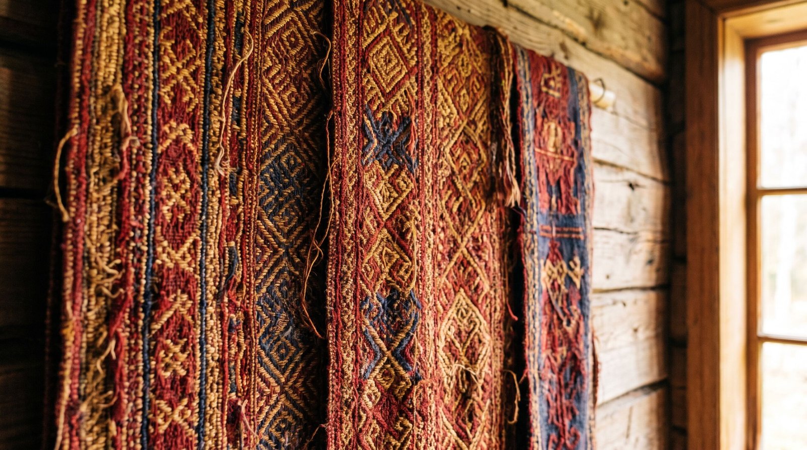 Woven Heritage Wallpaper